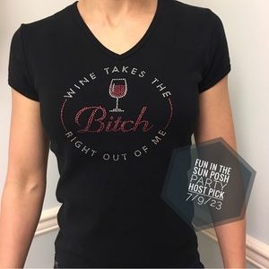 🎉Weekend wear 💕Wine shirt🍷